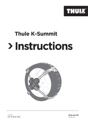 Thule K-Summit Manual De Instrucciones