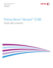 Xerox Versant 2100 Guia Del Usuario