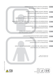 MBM GPL877G Instrucciones Para El Funcionamiento