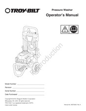 Briggs & Stratton TROY-BILT 020765 Manual Del Operador