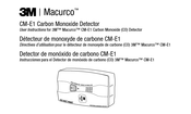 3M Macurco CM-E1 Manual De Instrucciones