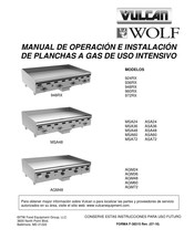 Vulcan ASA72 Manual De Operación E Instalación