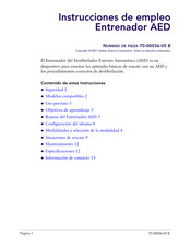 Cardiac Science AED Instrucciones De Empleo