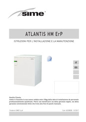 Sime ATLANTIS HM ErP Serie Manual Del Usuario