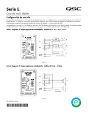 Qsc E Serie Guia De Inicio Rapido