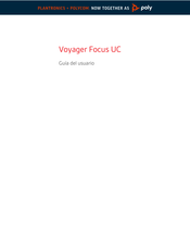 Plantronics Voyager Focus UC Guia Del Usuario