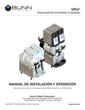 Bunn Ultra-2 CFV Manual De Instalación Y Operación