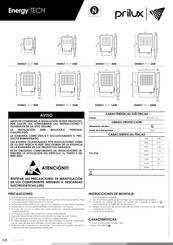 Prilux Energy TECH 90W Instrucciones De Montaje