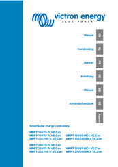 Victron energy SmartSolar MPPT 150/100-Tr Manual De Instrucciones