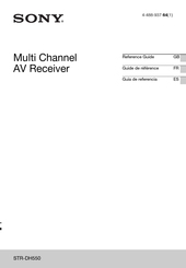Sony STR-DH550 Guía De Referencia
