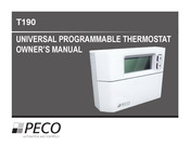 Peco T190 El Manual Del Propietario