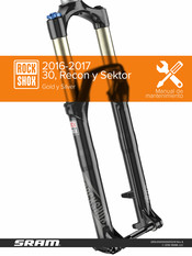 SRAM ROCKSHOX Solo Air-30 GOLD Manual De Mantenimiento