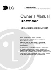 LG LDF6810BB Manual Del Propietário