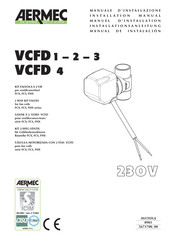 AERMEC VCFD 1 Manual De Instalación