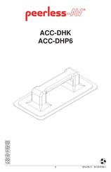 peerless-AV ACC-DHP6 Manual De Instrucciones