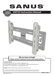 Sanus VMT35 Manual De Instrucciones