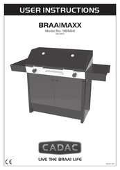 Cadac BRAAIMAXX 98504 Manual De Instrucciones