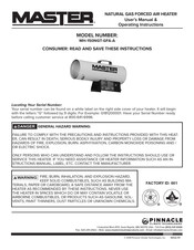 Master MH-150NGT-GFA-A Manual De Usuario E Instrucciones De Funcionamiento