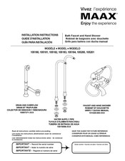 MAAX 105181 Guía Para Instalación