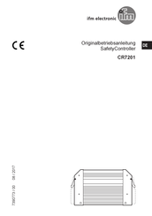 IFM CR7201 Manual De Instrucciones