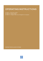 ZF 280 IV Instrucciones De Operación