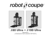 Robot Coupe J80 Ultra Manual De Instruccion