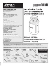 Moen GX100C Guia De Instalacion