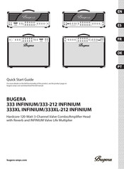 Bugera 333XL-212 INFINIUM Guia De Inicio Rapido