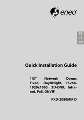 Eneo PXD-2080MIR D Guía De Instalación Rápida