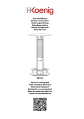 Hkoenig WBT300 Manual De Operación