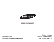 Samsung WEP870 Manual De Instrucciones