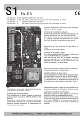 Ribind S1-CRX Manual De Instrucciones