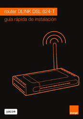 D-Link DSL 624-T Guía Rápida De Instalación