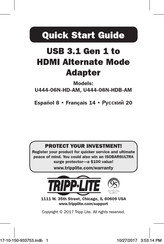 Tripp-Lite U444-06N-HD-AM Guia De Inicio Rapido