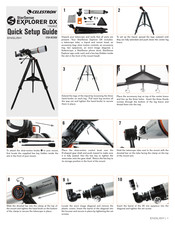 Celestron StarSense EXPLORER DX 102AZ Guía De Instalación Rápida