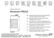Endress+Hauser Nivotester FTR325 Instrucciones De Operación