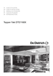 De Dietrich DTE1168X Manual De Utilización