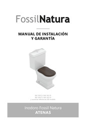 Fossil Natura ATENAS 00219 Manual De Instalación Y Garantía