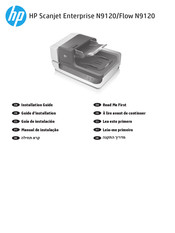 HP Scanjet Enterprise N9120 Guia De Instalacion