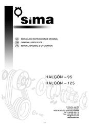 Sima HALCÓN-95 Manual De Instrucciones Original