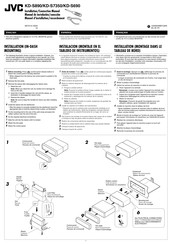 JVC KD-S7350 Manual De Instalación/Conexion