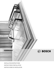 Bosch B30BB830SS Instrucciones De Instalación