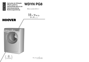 Hoover WDYN PG8 Instrucciones Para El Uso