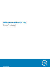 Dell Precision 7920 Manual Del Usuario