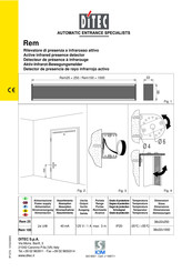 DITEC Rem25 Manual Del Usuario