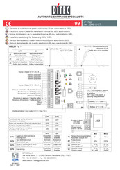 DITEC 99 Manual De Instalación