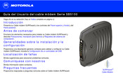 Motorola SB5100 Serie Guia Del Usuario
