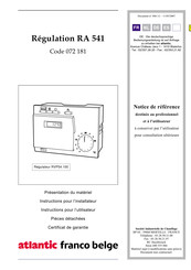 Atlantic RA 541 Manual De Uso