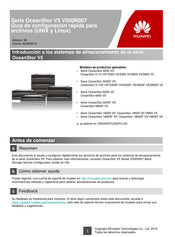 Huawei OceanStor 5110F V5a/5300F Guía De Configuración Rápida