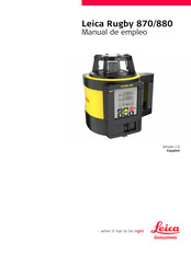 Leica Rugby 880 Manual De Empleo